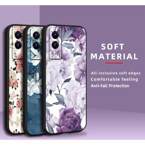 Back Cover Durable Phone Case For VIVO V21E 5G Soft TPU Anti-dust Soft Case Original New Arrival