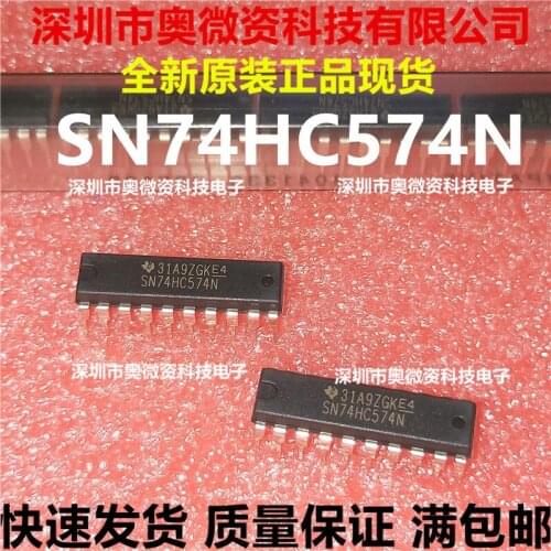 100% Original In Stock New SN74HC574N 74HC574 DIP-20 D
