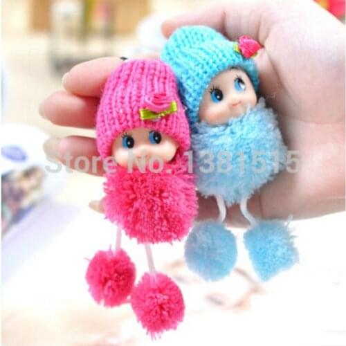 2PIeces Fashion Confused Doll Pendants Hat Plush Toys Are Cute Clown Wholesale Multiple Colors Available 8cm