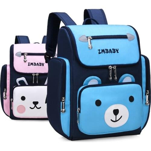 ZIRANYU School Bags children backpacks Primary School 1-3-6 Grade Children Bag Cartoon Cute Kids Waterproof Shoulder Bag