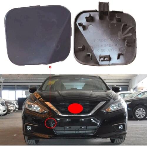 For Nissan teana 2016 2017 2018 For Nissan teana black Bumper Tow Hook Cover Front Bumper Tow Hook Cover Cap
