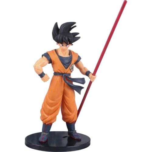 Super Saiyan One Son Goku Model Dragon Ball Action Figure Vegeta Model Anime Pvc Figure Toys for Boys