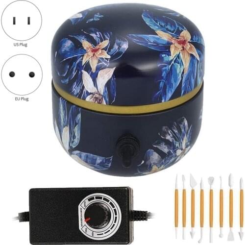 HOT Mini Electric Pottery Wheel Machine-with Tray, Adjustable Speed Pottery Wheel Clay Tool for Beginners