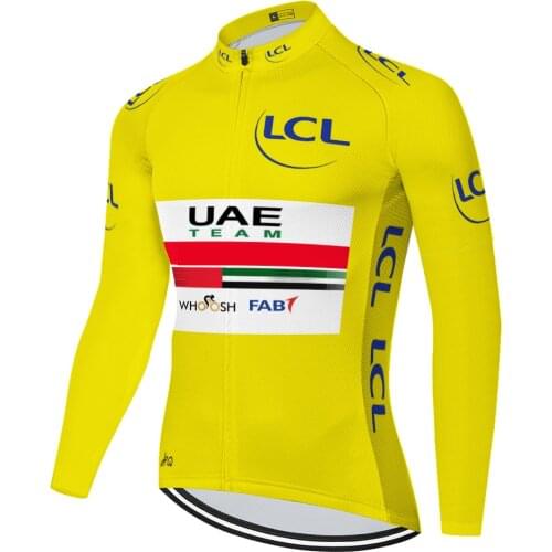 2021 UAE Summer Spring Ropa Ciclismo Hombre Tricota Ciclismo Hombre Cycling Jersey Bike Jersey 자전거의류 Maillot Ciclismo Hombre