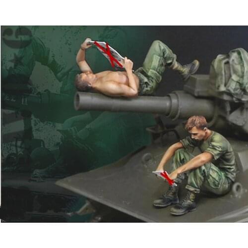 1/35 Resin Figure Model Kit Unassambled Unpainted X301 (NO TANK)