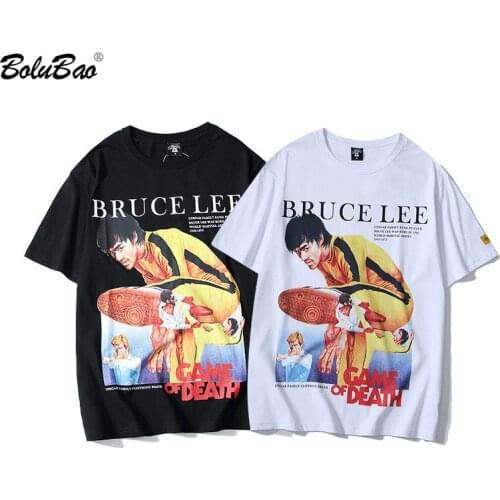 BOLUBAO Fashion Summer New Men T-Shirt 2020 Print Male T Shirts Hip Hop Men T Shirts Street Hip Hop Clothing
