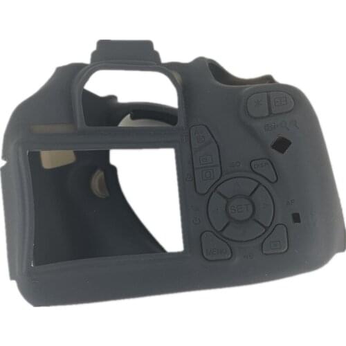 Soft Silicon Rubber Case Cover Skin Protector for Canon EOS 1100D Rebel T3 Kiss X50 Camera