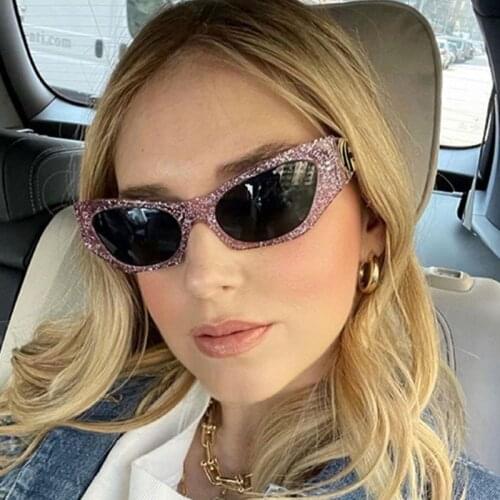 New Cat Eye Sunglasses Women Fashion Brand Designer Big Frame Vintage Cateye Sun Glasses Female Oculos De Sol Feminino UV400