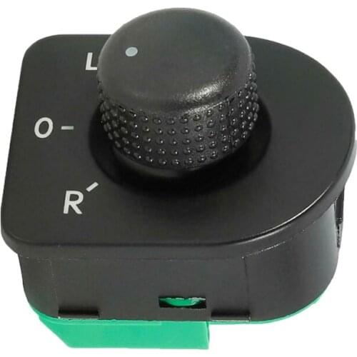 1J1959565A Rearview mirror control switch knob Rearview mirror switch for VW Golf Beetle Passat Jetta