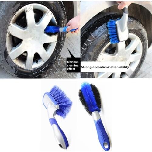 Professional Car Tire Brush Multi-Function Auto Wheel Tire Cleaning Scrub Automobiles Exterior Clean Tools Accessories