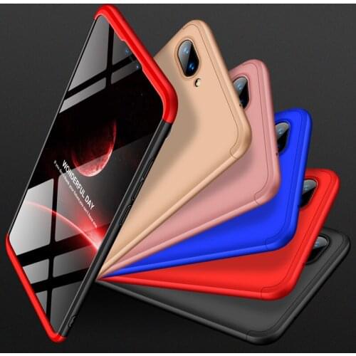 For Xiaomi mi 8se 8x 8 lite GKK 3 IN 1 360 full protection Hard PC Shockproof case for xiaomi 8 phone cover fundas coque