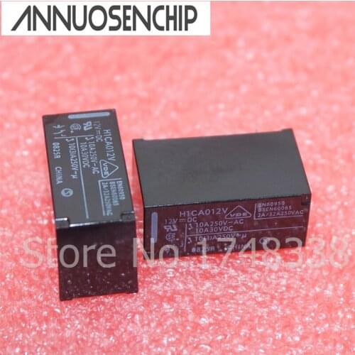 FTR-H1CA012V POWER RELAY 1 POLE-10 A LOW PROFILE TYPE Opening and closing 12V/10A / 5 pins relay H1CA012V