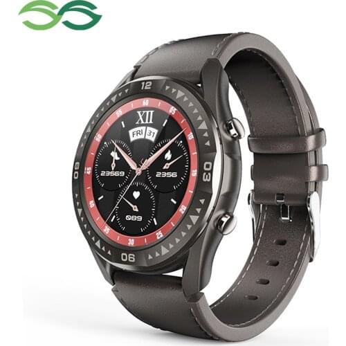 M juniu G1 Men Smart Watch Customs Dial IP68 Waterproof Heart Rate Sports Fitness Tracker 1.28 Inch Bluetooth 5.0 Smartwatch