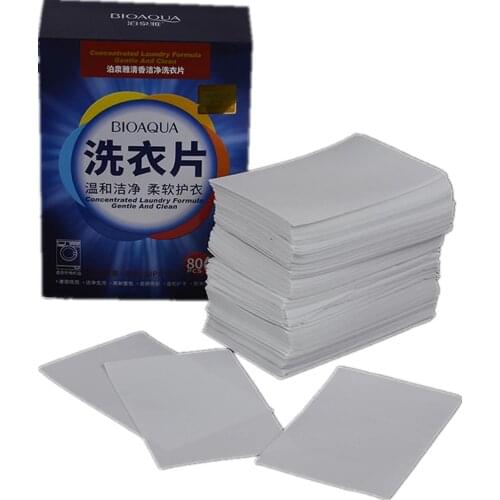 40/120pcs Fragrance Cleansing Laundry Tablets Laundry Liquid Papers Washing Powder Soap Softener Washing Clothes