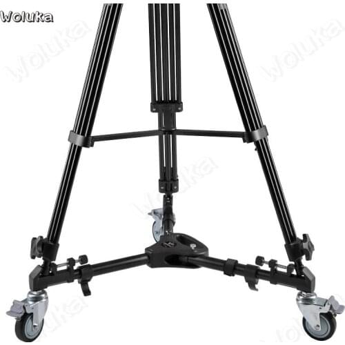WeiFeng WT-700 Tripod Base Pulley Photography Roller Professional Video Camera Camcorder Foldable Tripod Dolly wheel CD50 T02