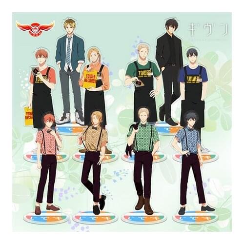 Japan Anime GIVEN Uenoyama Ritsuka Sato Mafuyu Nakayama Haruki Acrylic Collection Stand Figure Model Desktop Decor Holiday Gifts