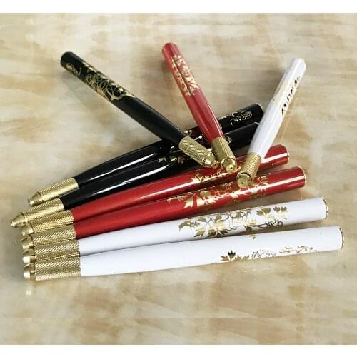 5PCS Microblading Pen Tattoo Machine Manual Eyebrow Tattoo Pen Permanent Makeup Tool Manual Pen