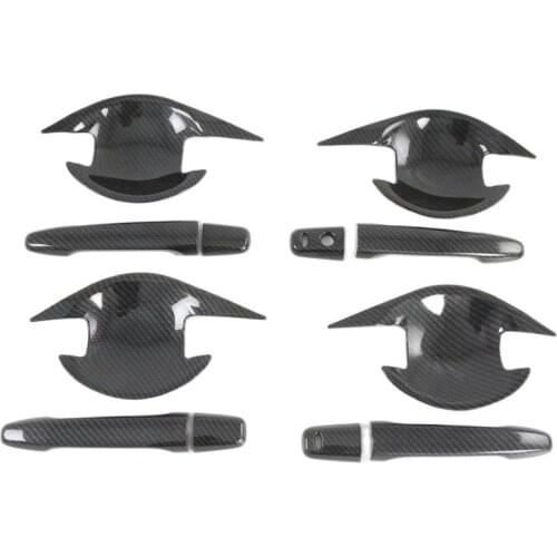 Car-Styling Accessories For Mitsubishi ASX 2019 2020 2021 Door Handle Cover Door Bowl Protective Cover Trims Decoration Stickers