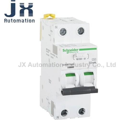 Schneider Electric iC65N Vigi+ A9D65263 16 20 25 32 40A 30mA 2p Integrated Residual Current Circuit Breaker