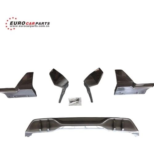 High Quality Car Parts For X5 G05 Mp Water Print Font & Rear Bumper Accessories Spoiler Splitter Lip Diffuser Corner