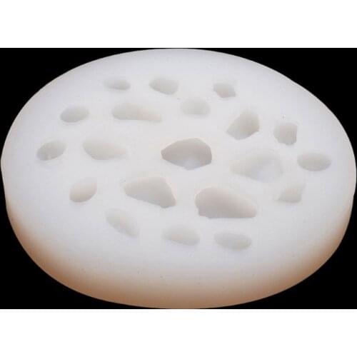 DIY Irregular Stone Gem Crystal Silicone Mold Cake Polymer Clay Resin Art Crafts A0KD