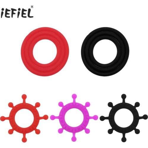 Elastic Silicone Penis O-Rings Geciktirici Halka Penis Rings Anel Peniano Retardador Cock Ring Toys Flexible Chastity Device