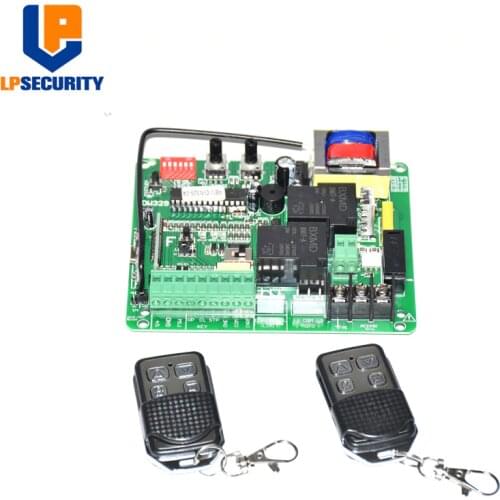 AC230V control panel PCB Sliding gate opener motor control unit PCB controller circuit board electronic card