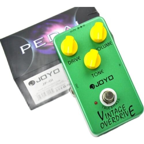 JF-01 Vintage Overdrive Electric Guitar Effect Pedal with True Bypass