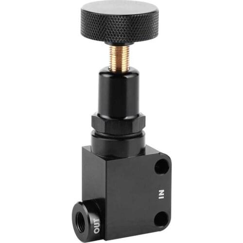 Engine Valve Cover Racing Car Drifting Brake Proportion Valve 1/8NPT Universal Brake Bias Adjuster Lever Pressure Holder