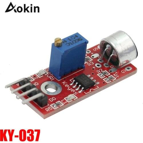 KY-037 4pin Voice/Sound/Detection Sensor Module Microphone Transmitter Smart Robot Car for arduino DIY Kit
