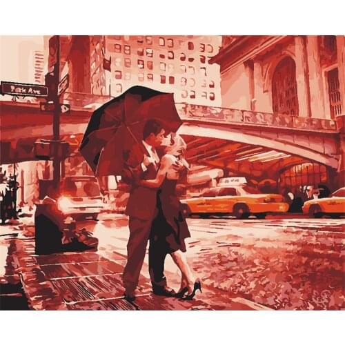 Thyme True Painting By Numbers For Adults Diy Kits Handpainted On Canvas No Frameless Oil Picture Drawing Coloring By Number