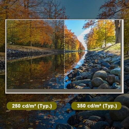 Original 7 Inch LVDS LCD screen HJ070IA-01I Resolution 600*1024 Brightness 350 Contrast 700:1