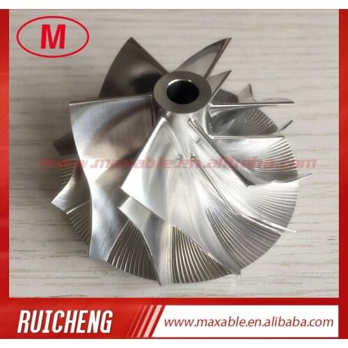 TD05H 16G small 6+6 blades 46.48/60.00mm Turbo Billet/milling/Aluminum 2618 compressor wheel