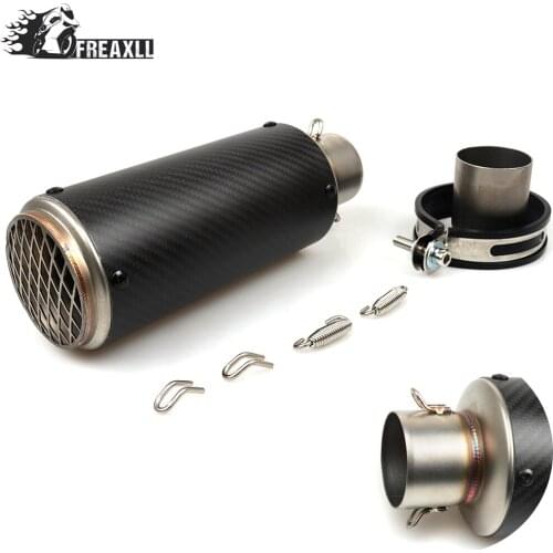 Universal Dirt Bike Exhaust Motorcycle Escape Modified Scooter Exhaust Muffler large Displacement Motorcycle ForYAMAHA Suzuki