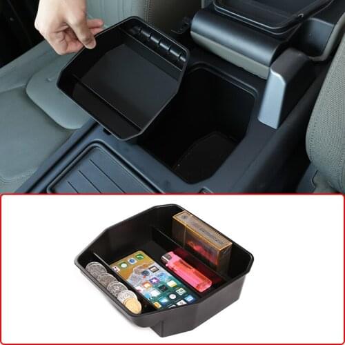Car Armrest Box Storage Box,Central Console Storage Box Interior Organizer Accessories,For Land Rover Defender 110 2020-2021