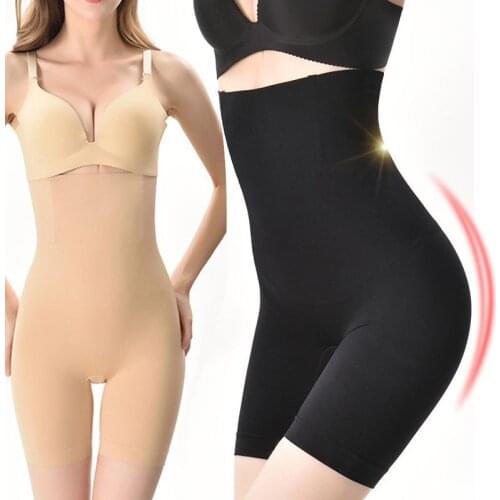 Women Seamless Waist Support Bodybuilding Shaper High Waist Slimming Tummy Control Shapewear Breathable Control Panties