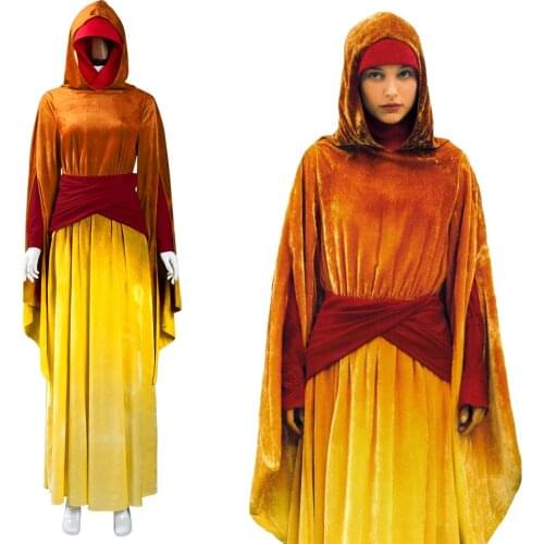 Star Episode I - The Phantom Menace Padmé Amidala Cosplay Costume Outfits Halloween Carnival Suit