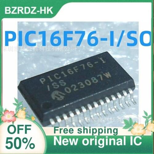 2-10PCS/lot PIC16F76 PIC16F76-I/SO SOP28 New original IC
