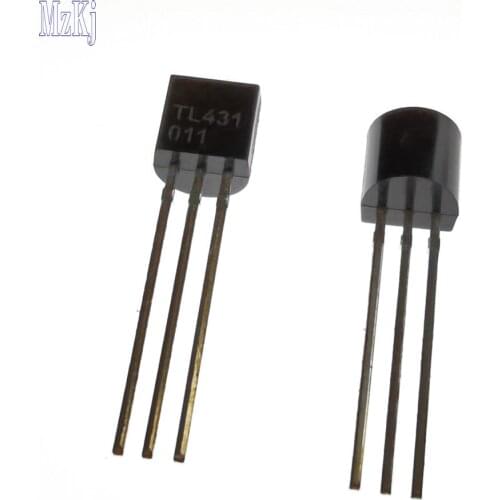 50PCS New TL431A TO92 TL431 TO-92 431 Regulator Tube Triode Transistor