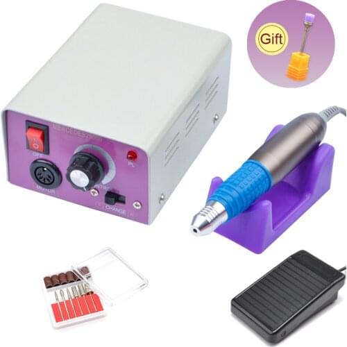 Low Noise Nail Cutter Nail Art Equipment Electric Nail Drill Machine Pedicure Manicure Machine Milling Machine Nail art Tools