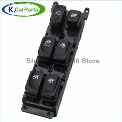 Car Auto ABS Front Left Driver Side Electric Power Window Master Switch Button For Hyundai Sonata 2005 2006 2007 93570-3K010