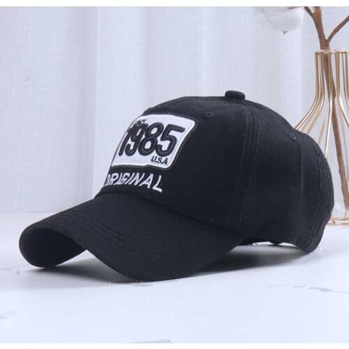 2021 Baseball Caps Embroidery New Spring Summer Unisex Men Letter Cap Retro Casual Cotton Casquette Streetwear Snapback Hat Bone