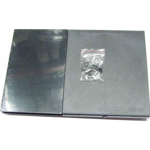 Black Full Housing Shell Case for PS2 Slim 9W 90000 Console Cover