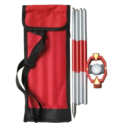 Sokkia 0mm and -30mm Mini Prism with 4 Poles, Brand New and High Quality