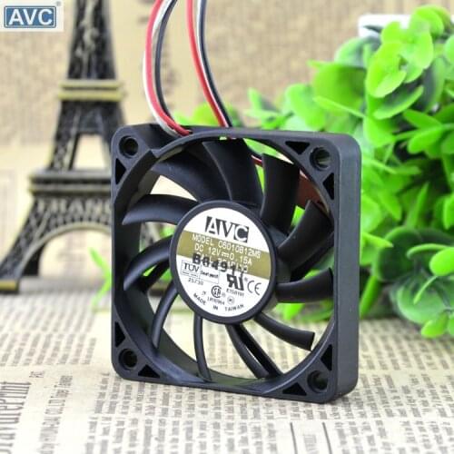 Original For AVC F6010B12MS C6010B12H 6010 12V 0.1A 0.15A fan