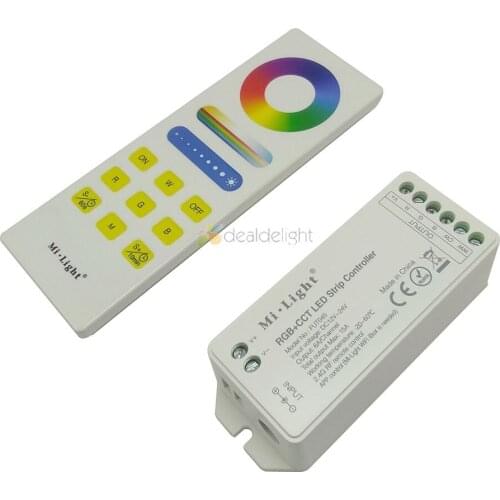 Mi.light FUT045 RGB+CCT AUTO-SYNC function LED Controller 15 +FUT088 RGB+CCT Full Touch Remote