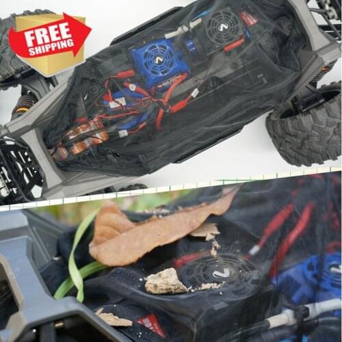 RC Parts upgrade MAXX small X 1/10 trax 89076-4 big truck dust cover wear sleeves anti-debris stone dust