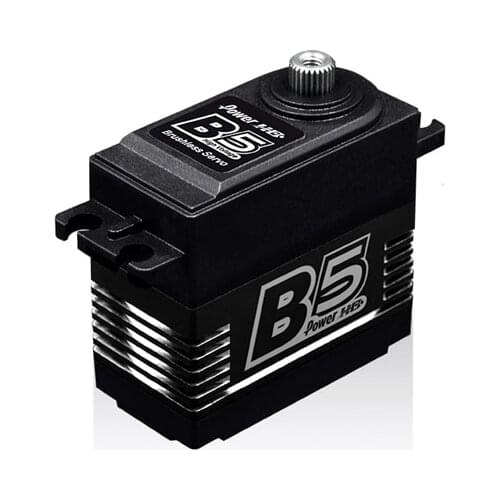 Power HD B3 30kg B4 25kg B5 20kg Brushless High Torque Servo Titanium Gear Servo For RC car plane 50-100CC Fixed Wing