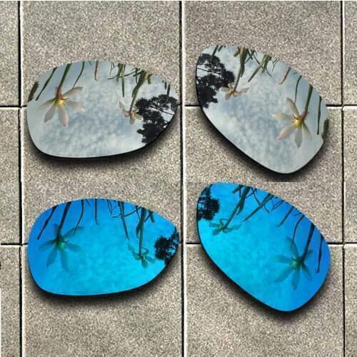 Ice Blue & Silver Polarized Sunglasses Replacement Lens for-Oakley Feedback Frame 100% UV Protection Good Fitness