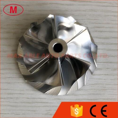 TD05H 20G reverse 6+6 blades 52.56/68.01mm 49179-43400 reverse Turbo Billet/milling/aluminum 2618 compressor wheel